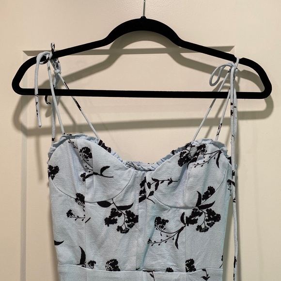 Wilfred Dresses & Skirts - Aritzia Wilfred Mini Dress with Tie Straps